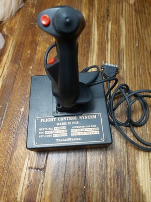 Vintage Thrustmaster MARK I 1 CONTROLLER Flight Control System Joystick