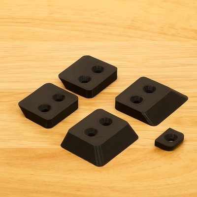 Locking Foot Mount Cleats for Festool Systainer System + Tanos T-Loc Compatible