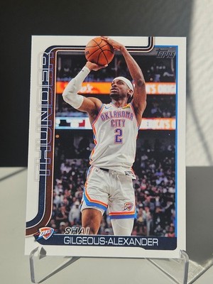 Topps NBA Flagship 2025-26 Shai Gilgeous-Alexander OKC #115
