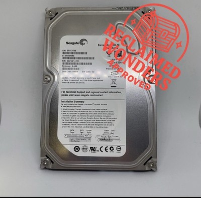 Seagate Barracuda 7200.10 250GB Internal 7200RPM (ST3250820AS) HDD Free Case