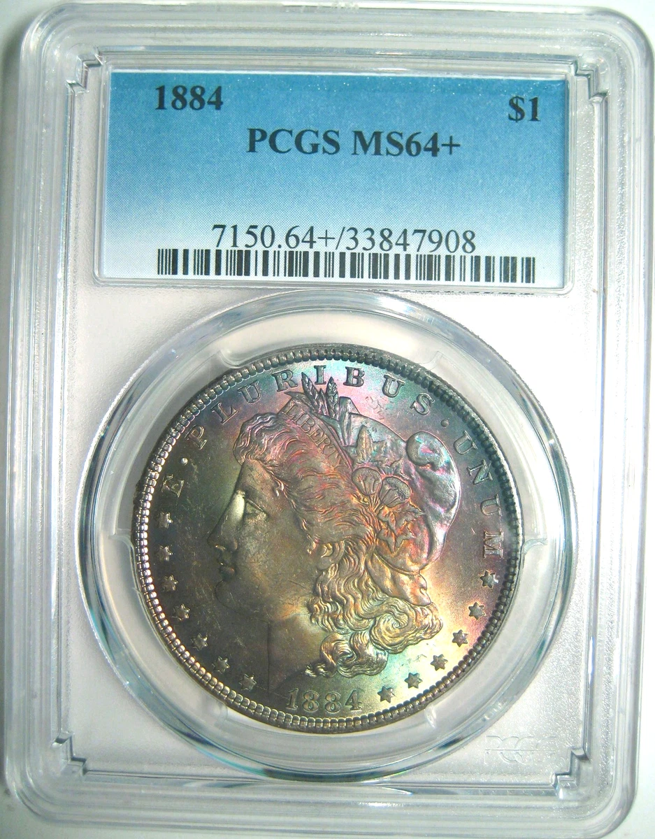 MS 64 Graded 1884 Year Morgan US Dollars (1878-1921) for sale | eBay