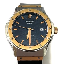 Hublot Classic Fusion 1915.7 Automatic 38mm Titanium Men’s Watch Black Dial Gold