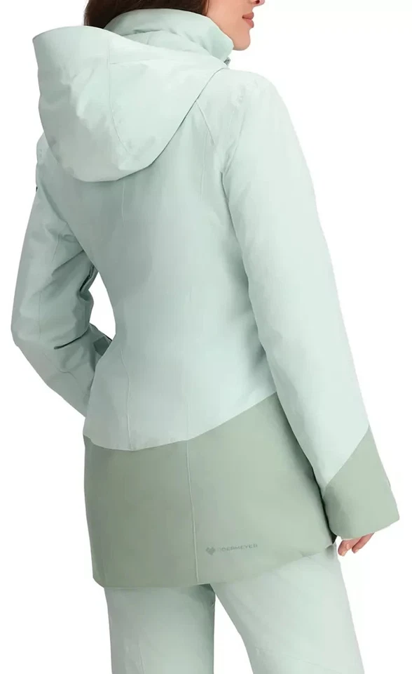 Obermeyer® Women's SIZE 8 First Chair Insulated Waterproof Jacket in Glacial Ice - Image 3 of 4