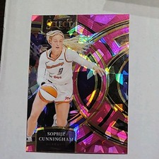 2024 Panini Select WNBA - Premier Level Sophie Cunningham #196 Pink Ice Prizm