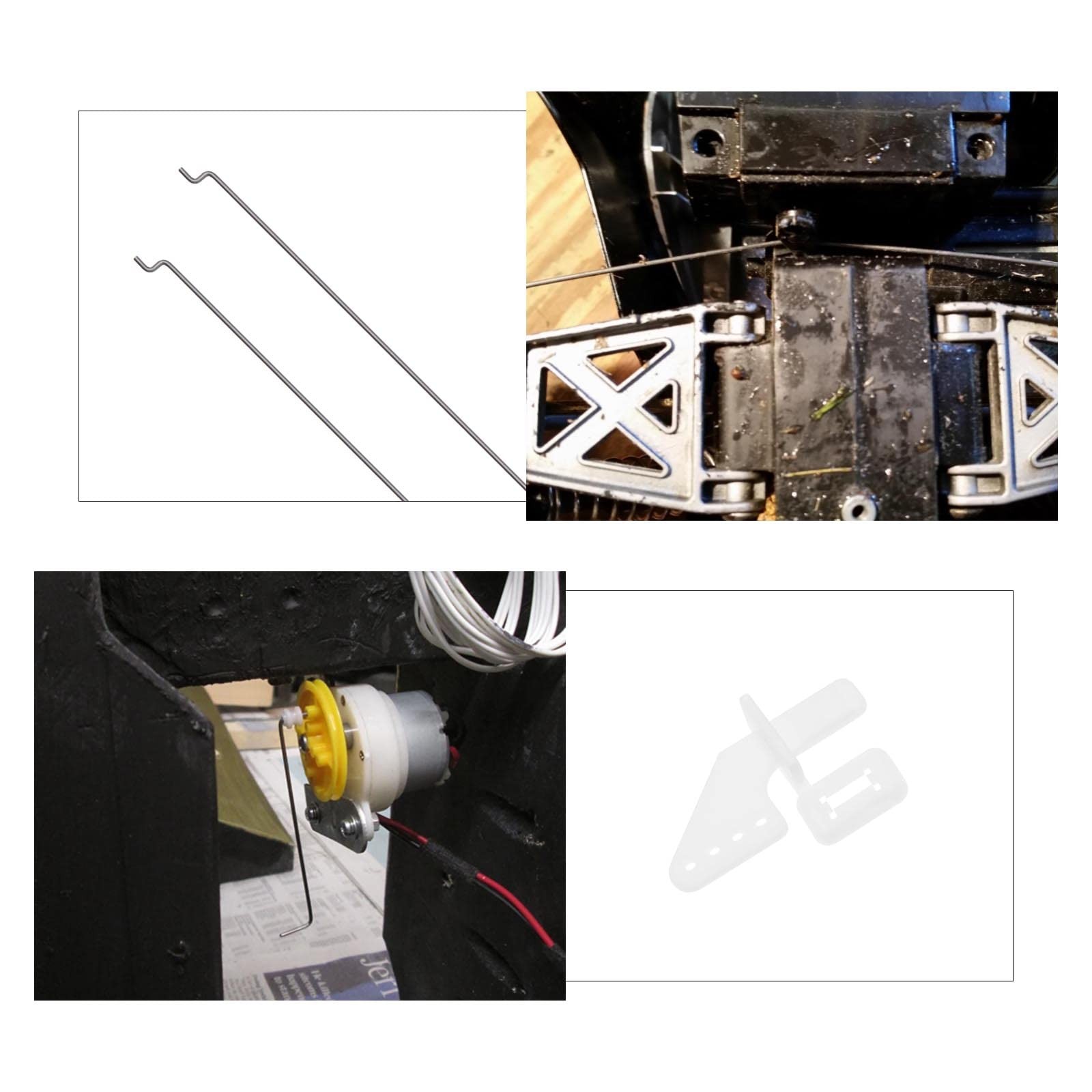 Kit de klaxon de commande d'avion en nylon renforcé et acier haute rigidité - 3