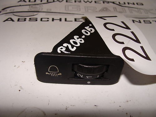 Schalter Leuchtweitenregulierung Peugeot P206 Bj.05 1,1i 44kw 19256992