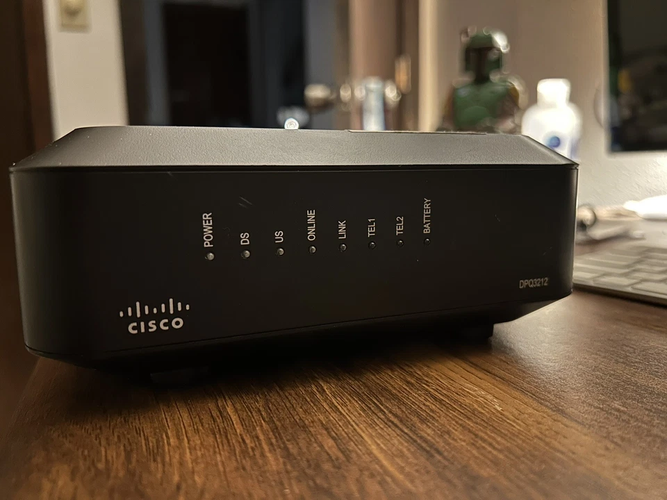 CISCO DPQ3212 CABLE MODEM DOCSIS 3 PHONE MODEM OPTIMUM/CABLEVISION - Image 2 of 3