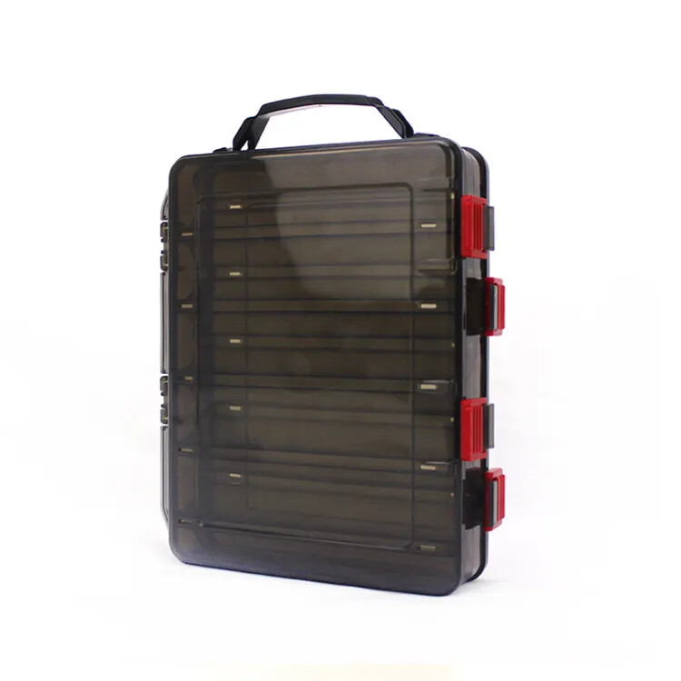 10 Tray Double Sided Lure Storage Tackle Box ~ FREE USPS Shipping | eBay