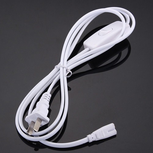 T4 T5 T8 Tube Connector Cable Cord Plug For LED Fluorescent Lamp Grow Light ;:w