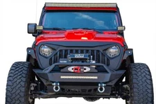 DV8 Offroad GRJL-01 Replacement Grill; Black