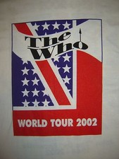 Vintage Concert T-Shirt THE WHO 02 NEVER WORN NEVER WASHED