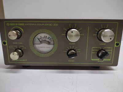 Tokyo Hy-Power HC-200 HF Antenna Coupler Excellent | eBay