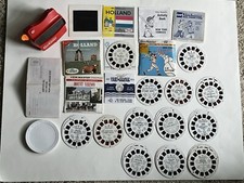 Vintage View-master Lot View Master  38 Reels - Batman, Sesame Street, Garfield