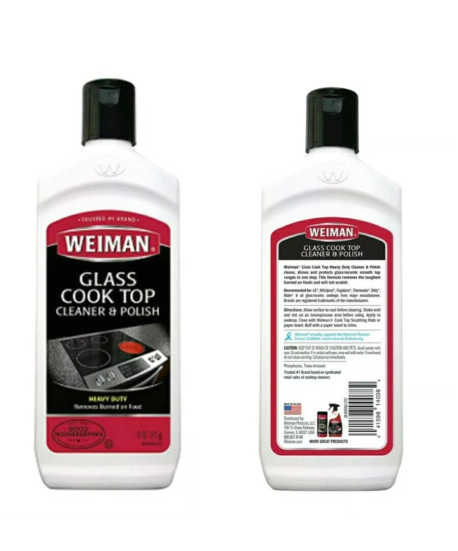 Weiman glass cook top cleaner deals