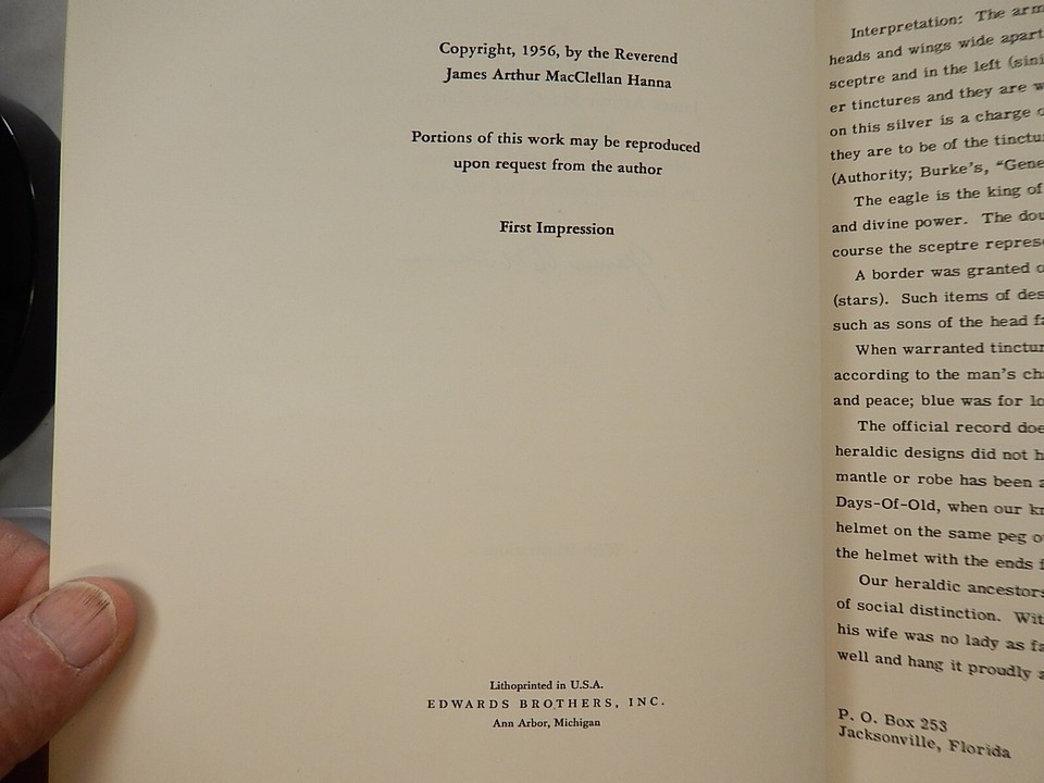 The House of Dunlap by James Arthur MacClellan Hanna, 1956, SIGNED ...
