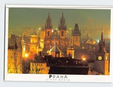 Postcard Old Town Square Prague Czech Republic