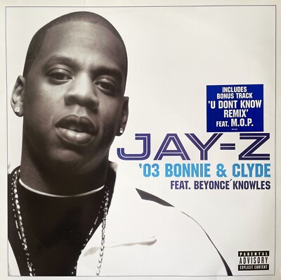 Jay-Z ft Beyonce Knowles - '03 Bonnie & Clyde (12'') (VG+/VG+)