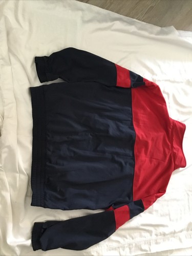 Perry Ellis jacket America red white blue mens sizeXL zipper polyester - Picture 4 of 5