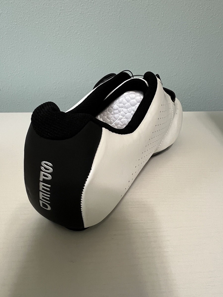 SPEED Cycling Shoes White Black Road Spin Size EU 41 Men 7 