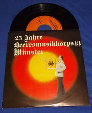 7" 25 Jahre Heeresmusikkorps 13 Münster GUTER ZUSTAND