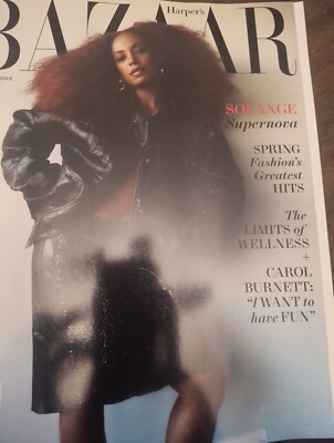 HARPER S BAZAAR MAGAZINE - USA - MARCH 2024 - SOLANGE SUPERNOVA - BRAND NEW