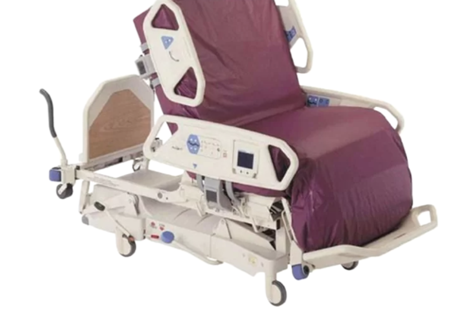 HillRom TotalCare SpO2RT 2 ICU Hospital Bed Refurbished+Air Mattress