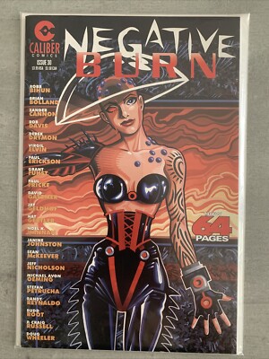 Caliber Comics Negative Burn #30 Budd Root 1996 