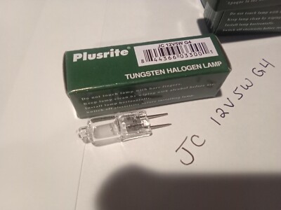 JC 1 pcs 12V 5W Halogen Bulb with G4 Connection