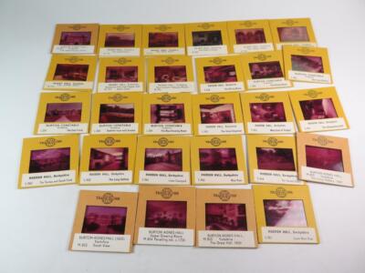 29 x VINTAGE TRANS-GLOBE 35mm Dias Transparencies Yorkshire Derbyshire