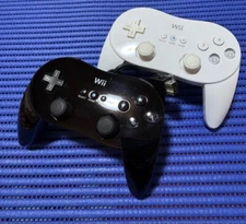 Official Nintendo Wii Pro Controller Classic Black or White RVL-005 OEM