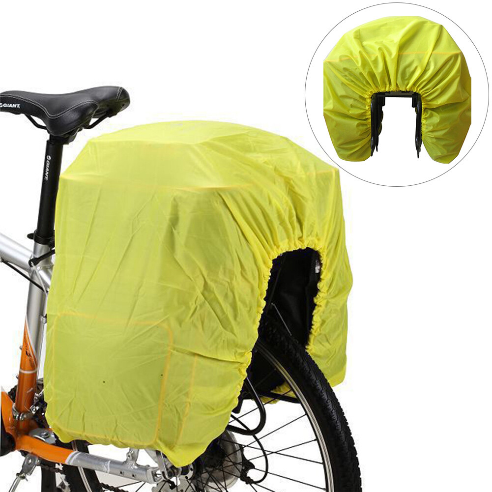 Waterproof Bike Rear Pannier Bag Bicycle Rear Carrier Bag Rain