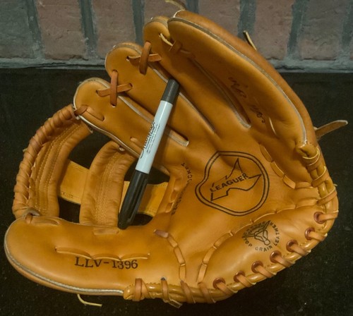 All-Pro RHT Baseball Glove LLV-1396 11.5” Vintage Top Grain Leather K Leaguer - Picture 3 of 7