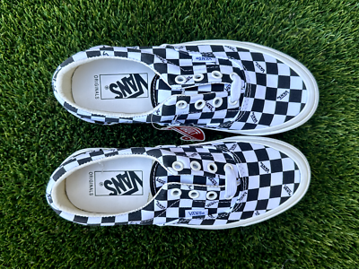 Size 3 - 4.5 - Vans Vault OG Era LX Premium Sneaker Checkerboard