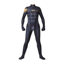 The Batman Jumpsuit Superhero Bodysuit Cosplay Suit Costume Halloween Adult Kids