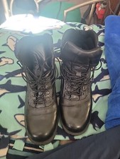 UFCW 71532 Tactical Police Construction Black Leather Made in USA Boots MENS 10W