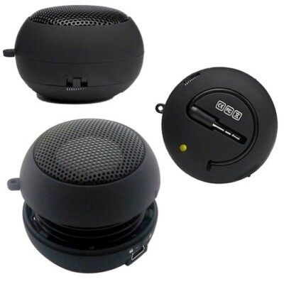 Wired Portable Universal Loud Speaker Multimedia Audio System w for Smartphones
