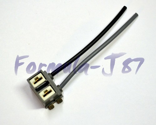 Wire Pigtail Female Ceramic A H7 Two Harness Light Bulb Turn Cornering Lamp Plug - Picture 6 of 7