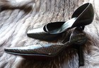 Vintage Genuine Snake Skin Pumps RARE Fashion Shoes Limited Edition NEVER WORN — photo 5