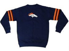 Denver Broncos NFL Majestic Men's Big  Tall Crewneck Sweatshirt