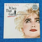 MADONNA SEALED WHO'S THAT GIRL 12" CLEAR VINYL EU 2019 LP LIMITED PROMO HYPE