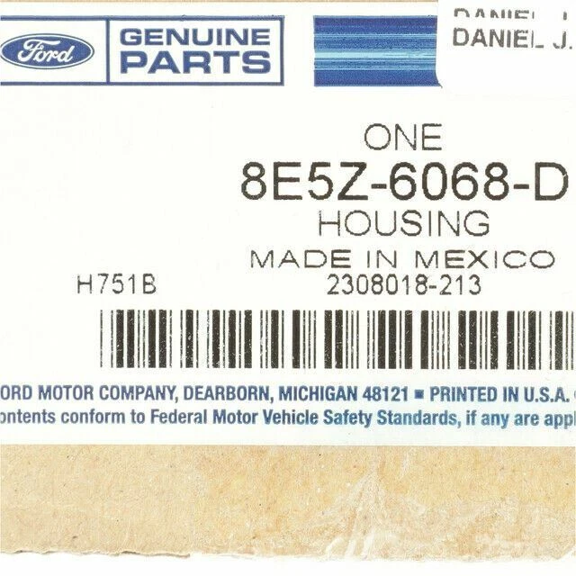 Conjunto de puntal/restrictor de par Ford Fusion 2006-2009 nuevo fabricante de equipos originales 8E5Z-6068-D Foto 3 de 4