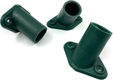 3x Broom Handle Bracket Plastic Sweeping Brush Shaft 15/16” Support 2 Holes