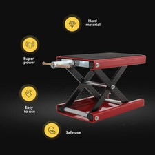 1100lbs/500kg Motorcycle Mini Scissor Lift Scooter Crank Stand ATV Dirt Bike