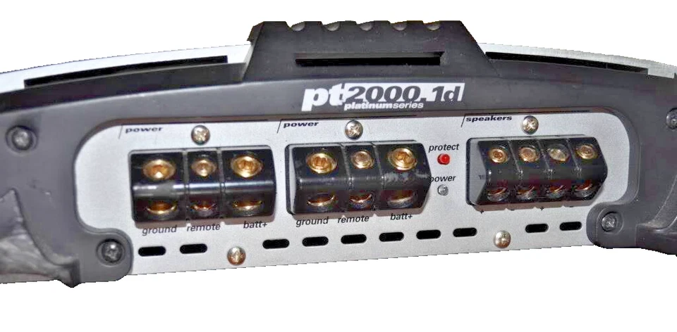 DB Drive PT2000.1D Monoblock Amplifier 2000W @ 1 Ohm – Platinum Series – Collect - Image 3 of 3