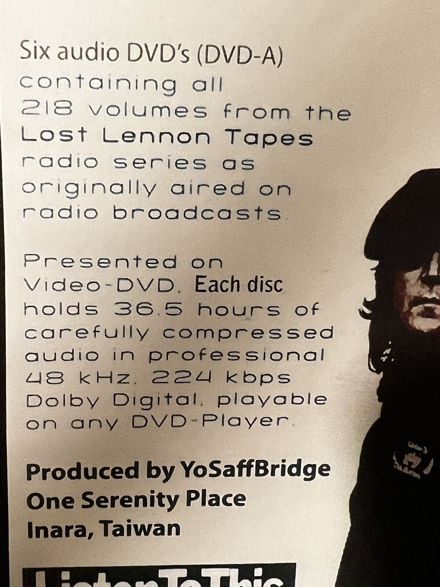 The Lost Lennon Tapes - COMPLETE - John Lennon - Radio Broadcasts