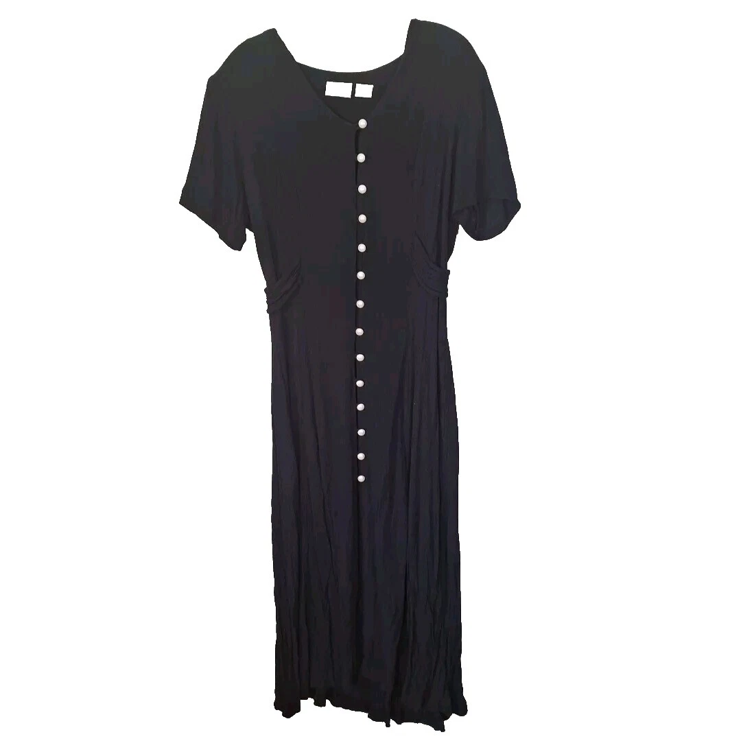 Fashion Bug Short Sleeve Long Regular Size Dresses for Women