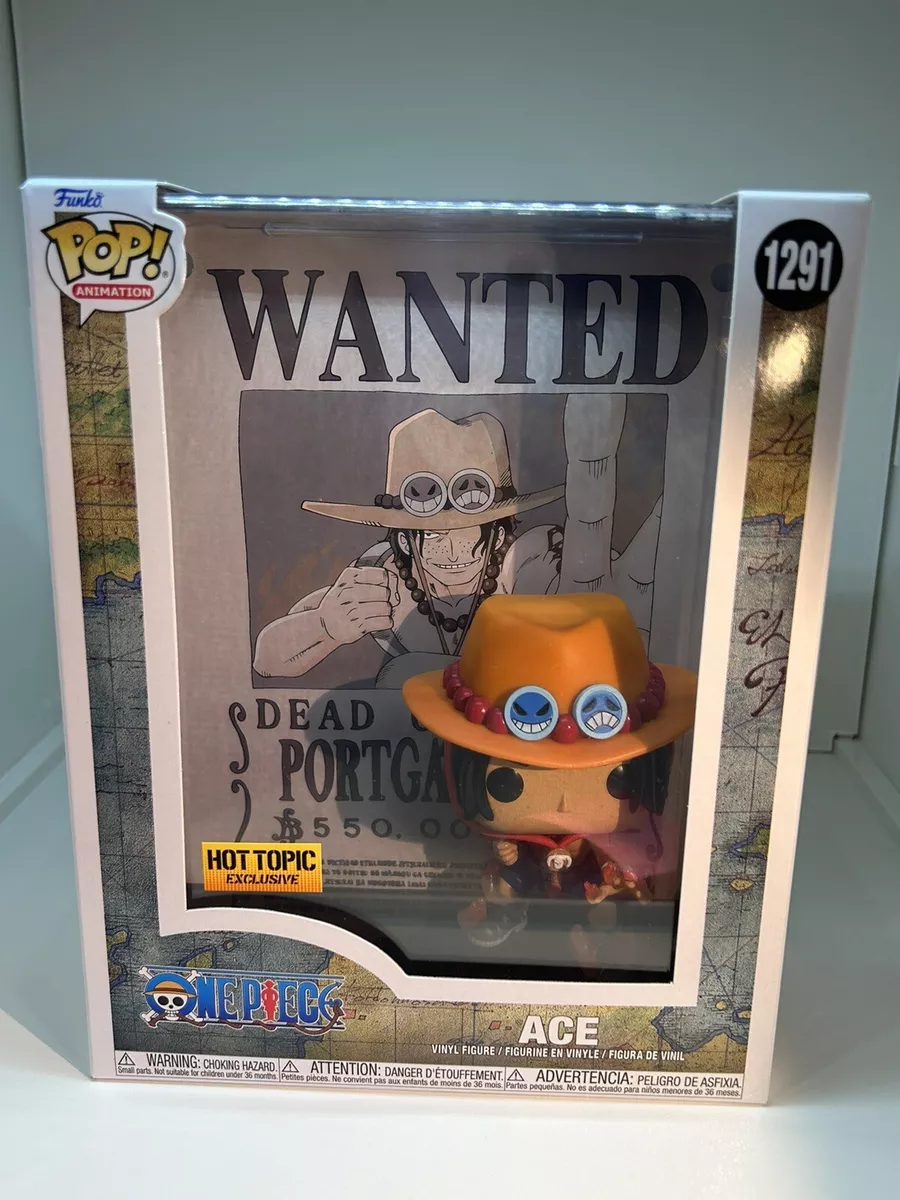 Funko Pop! One Piece – Ace (Wanted Poster) (Exclusive) #1291