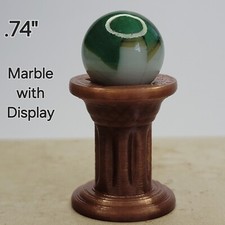 Glass Marble With Display Included lot 5161