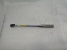 SNAP-ON 1/2" DRIVE SAE ADJUSTABLE CLICK-TYPE FIXED RACHET TORQUE WRENCH USED R22