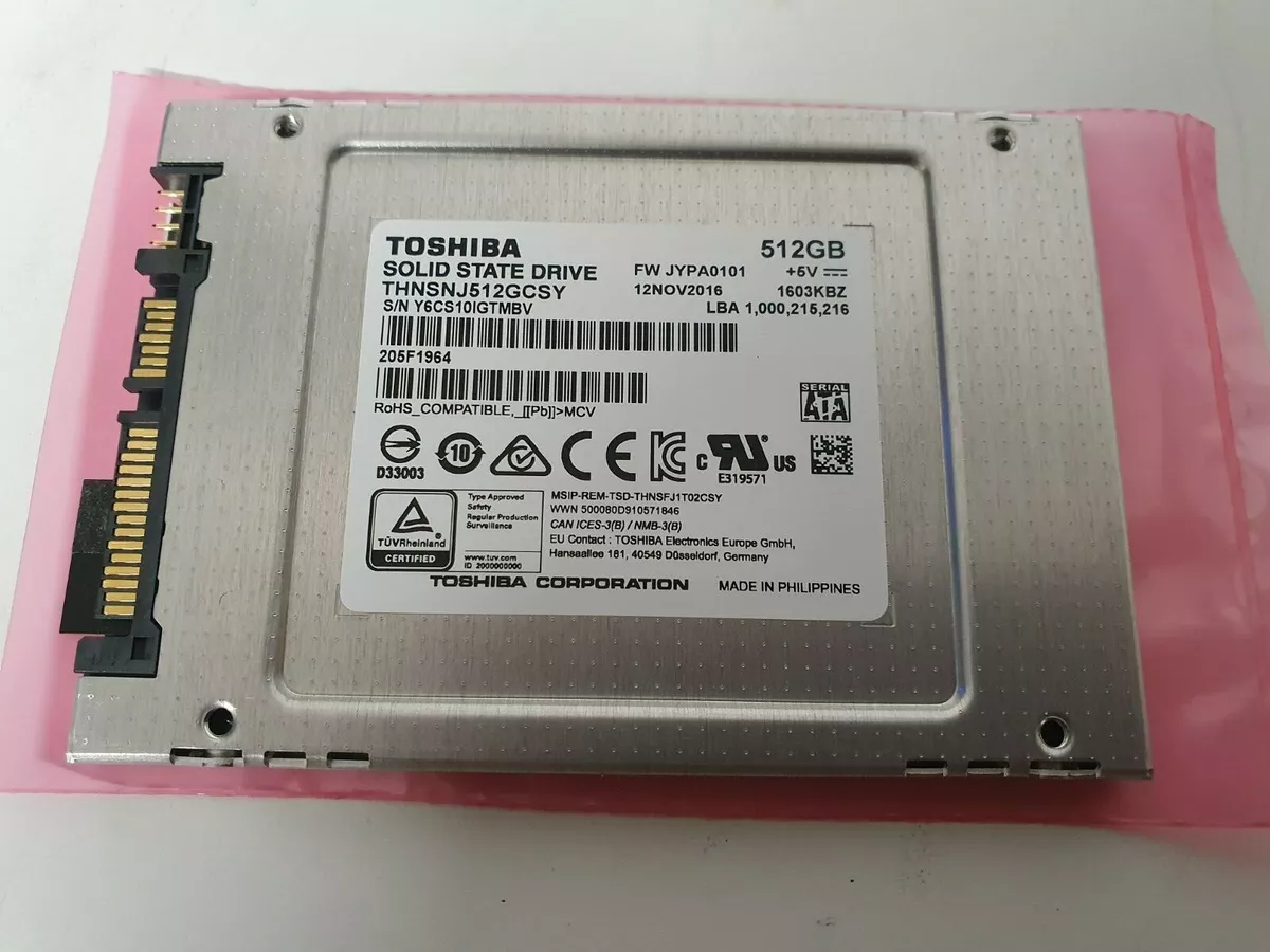 Toshiba ssd hotsell